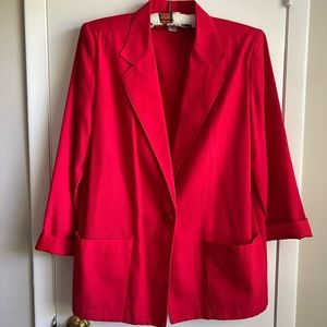 vintage oversized blazer 🍓